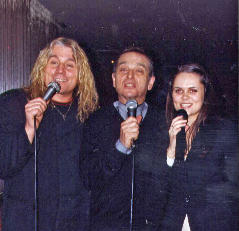 in der Cash Cabaret in Varsaw with Marek and Alicja
