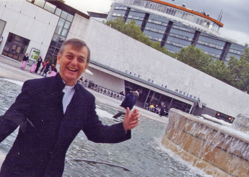 music in the air in Paris la Villette