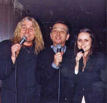 in der Cash Cabaret in Varsaw with Marek and Alicja